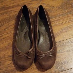 boc genuine leather Brown flats